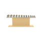 PENT. COLMIA Set - Dumbbells on a Horizontal Wooden Stand