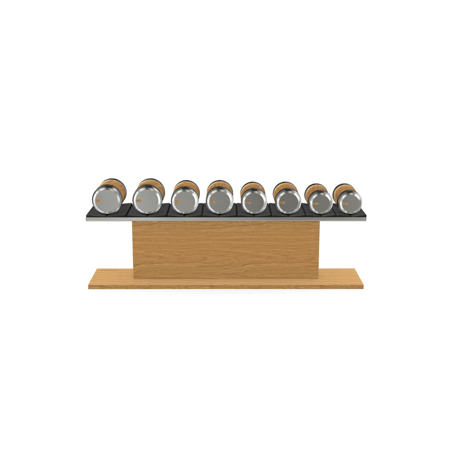 PENT. COLMIA Set - Dumbbells on a Horizontal Wooden Stand