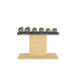 PENT. COLMIA Set - Dumbbells on a Horizontal Wooden Stand