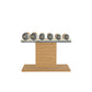 PENT. COLMIA Set - Dumbbells on a Horizontal Wooden Stand