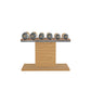 PENT. COLMIA Set - Dumbbells on a Horizontal Wooden Stand