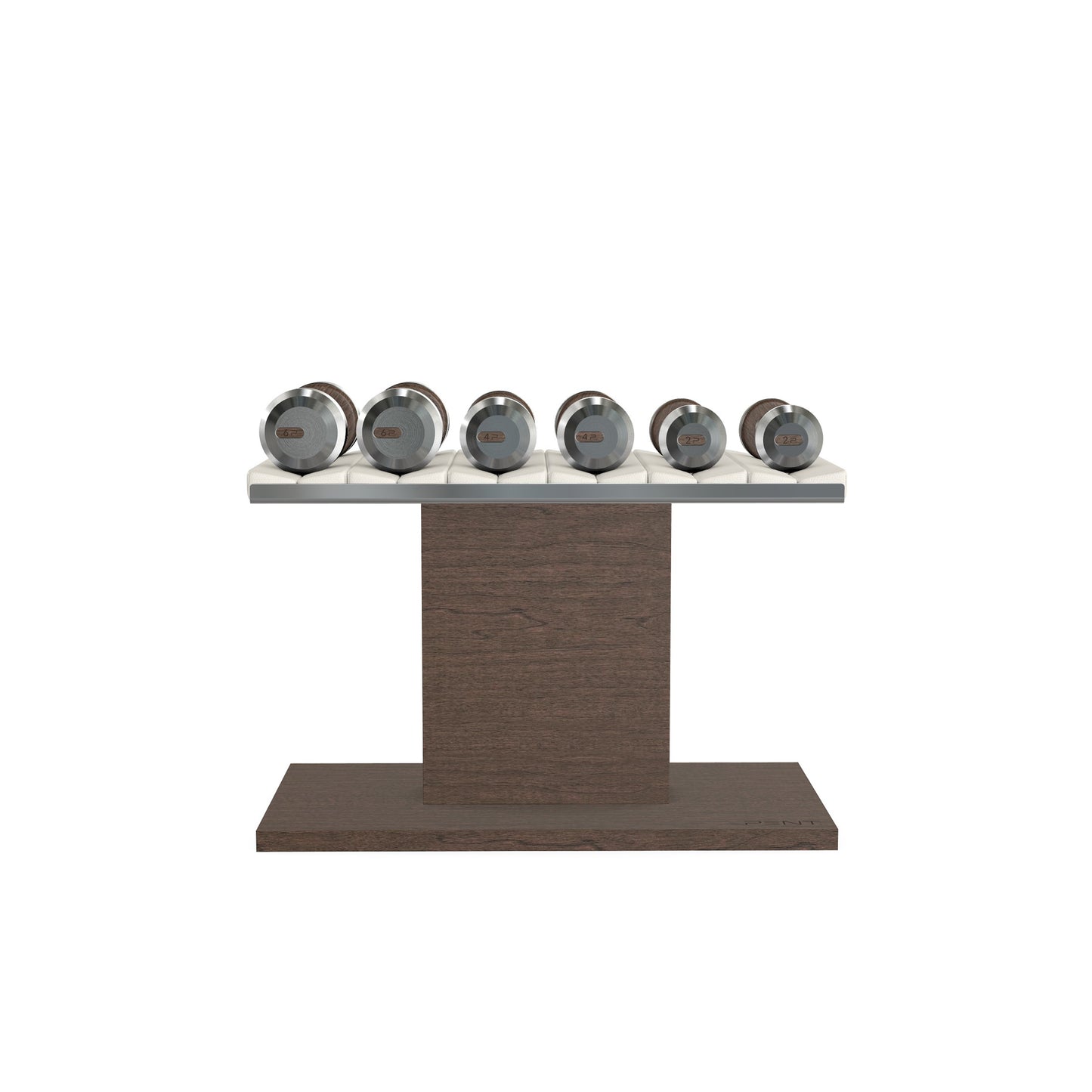 PENT. COLMIA Set - Dumbbells on a Horizontal Wooden Stand