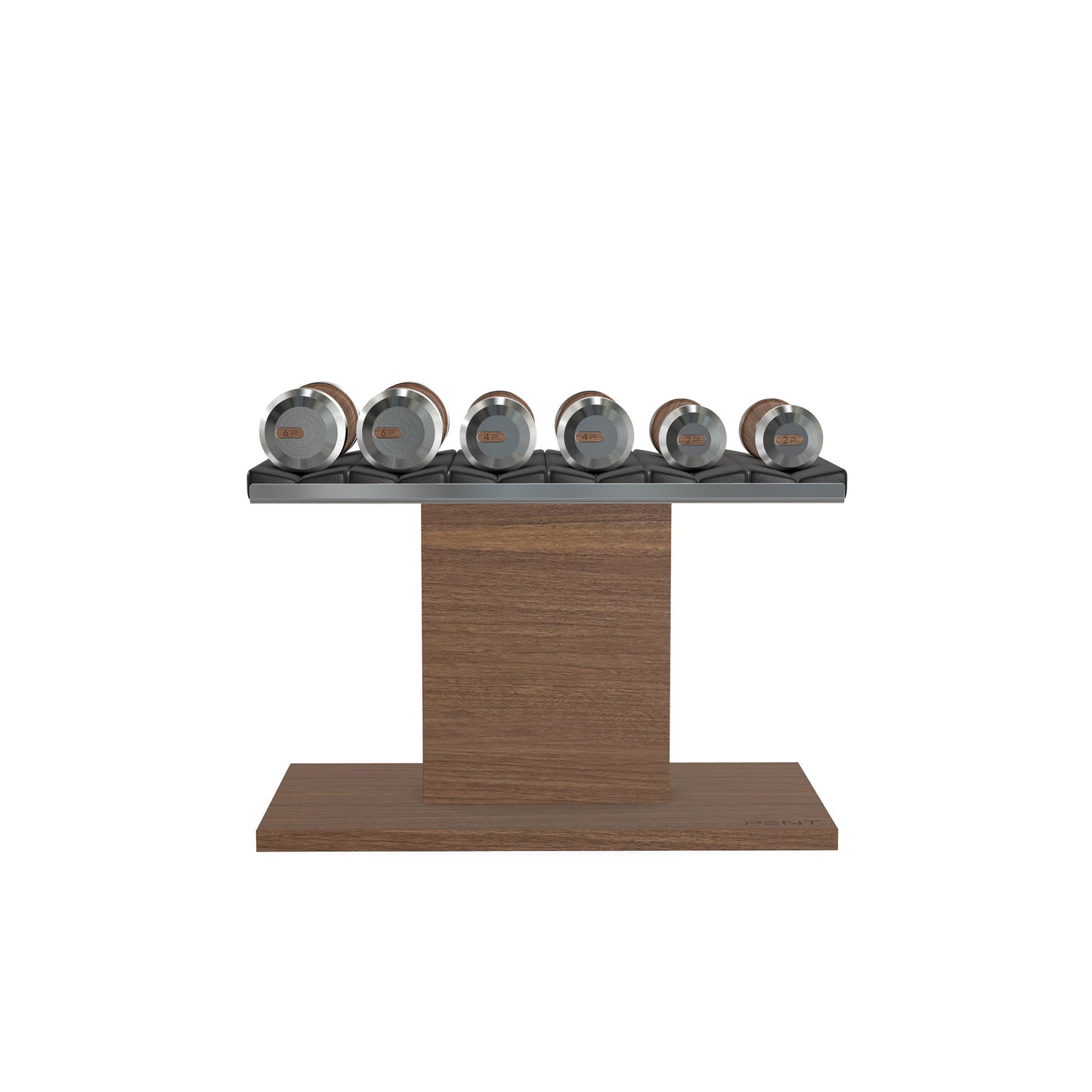 PENT. COLMIA Set - Dumbbells on a Horizontal Wooden Stand