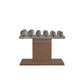 PENT. COLMIA Set - Dumbbells on a Horizontal Wooden Stand