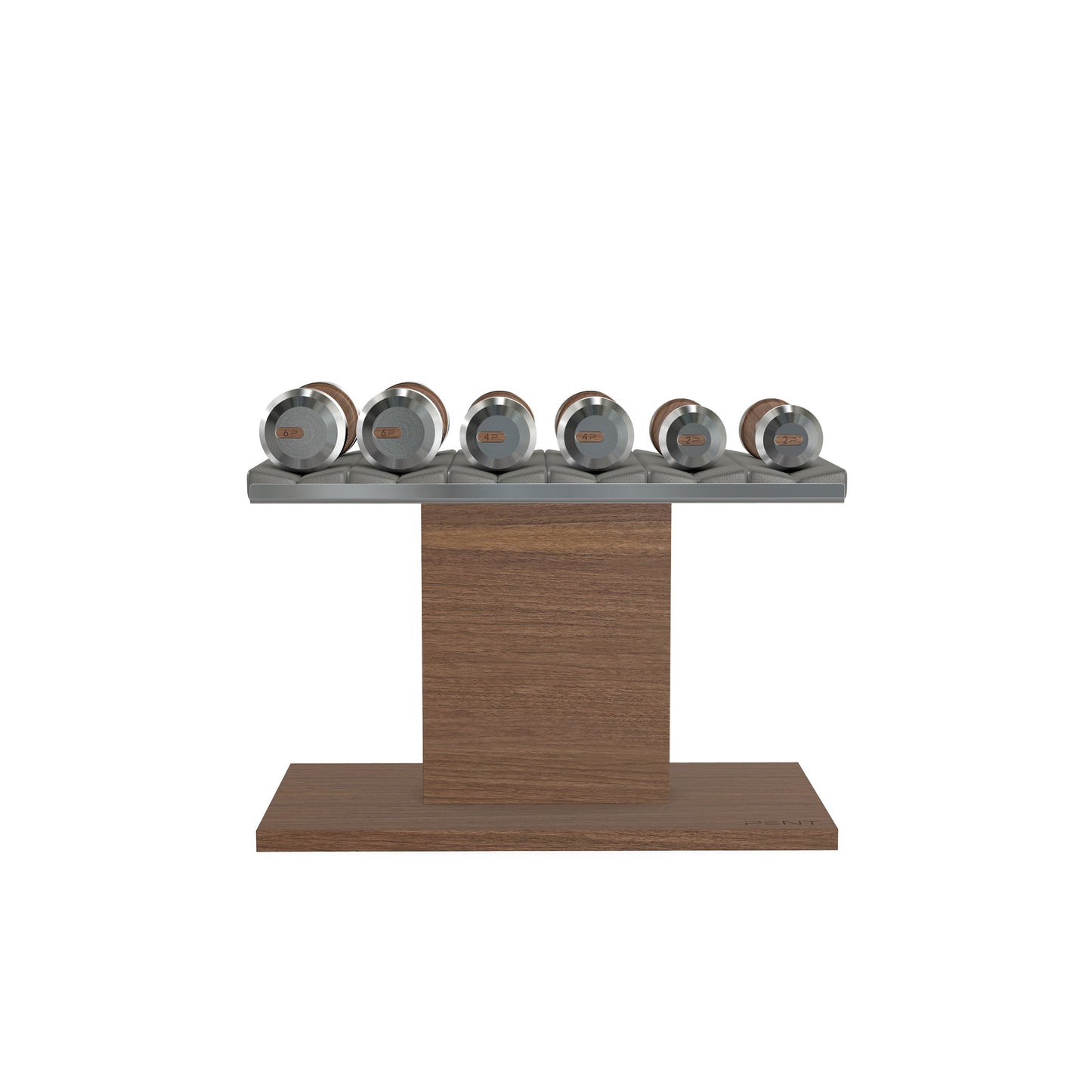 PENT. COLMIA Set - Dumbbells on a Horizontal Wooden Stand