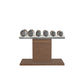 PENT. COLMIA Set - Dumbbells on a Horizontal Wooden Stand