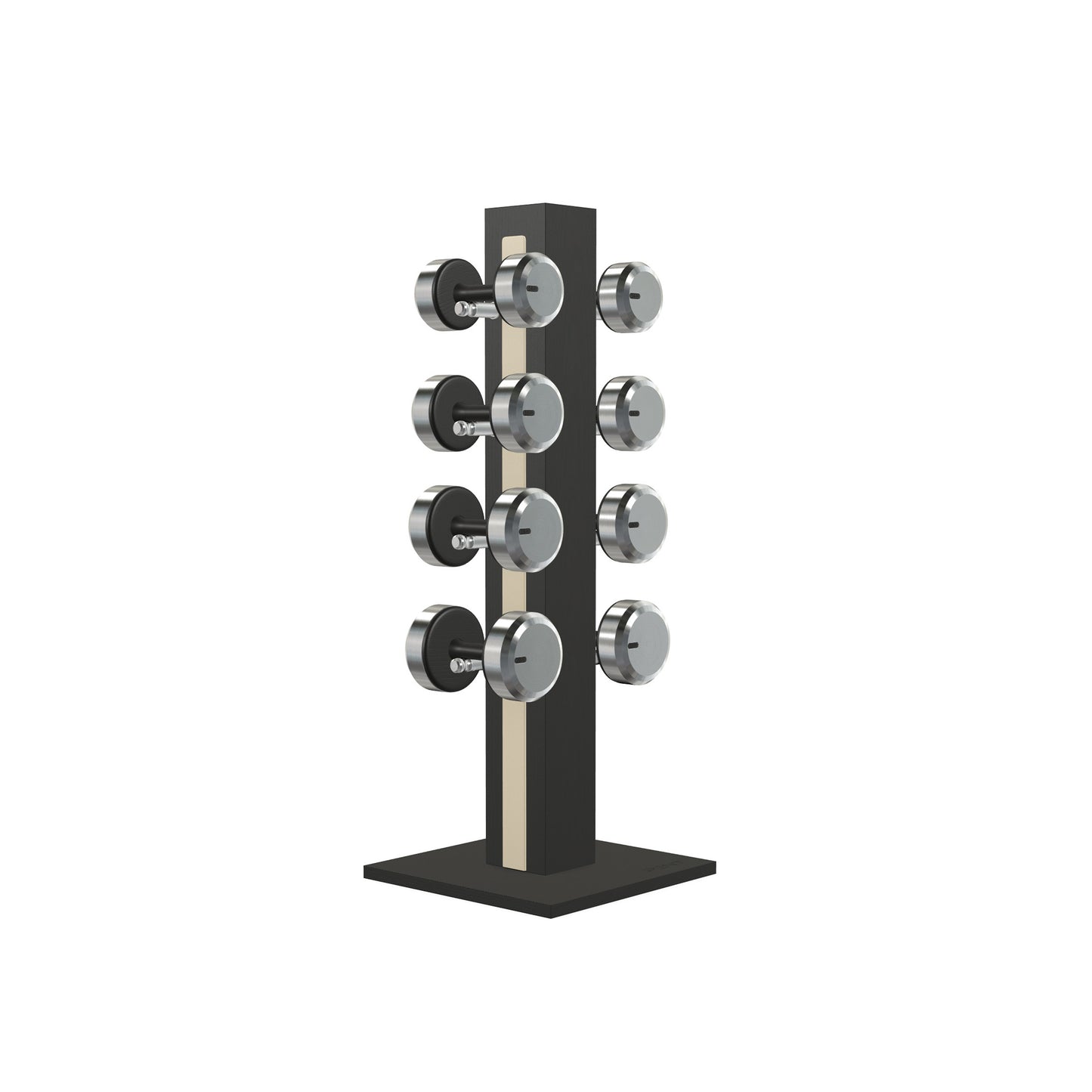 PENT. COLMIA Set - Dumbbells on a Vertical Wooden Stand