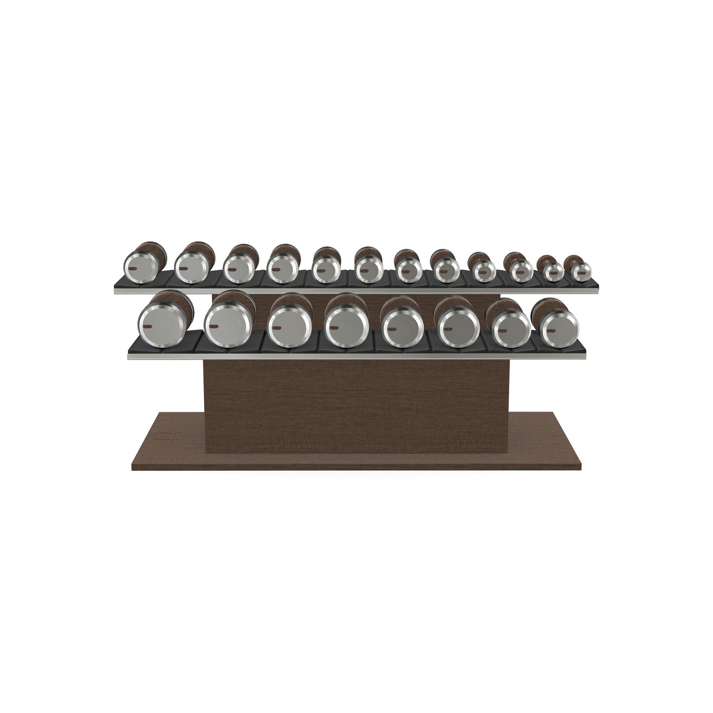 PENT. COLMIA Set - Dumbbells on a Horizontal Wooden Stand