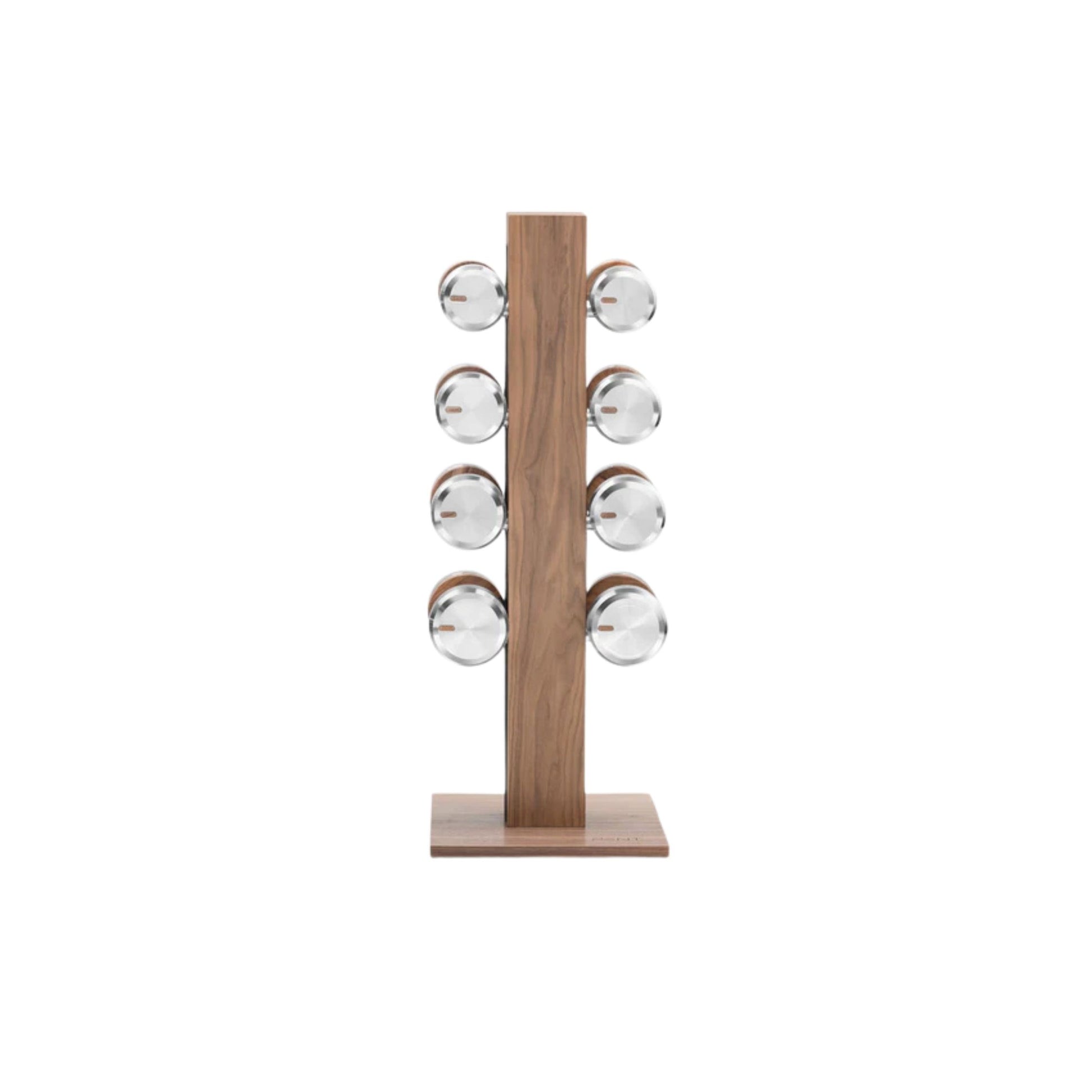 PENT Colmia Luxury Wooden Dumbbell Vertical Set, featuring customisable options in various weight ranges, wood types, and leather combinations. Cycling Bears