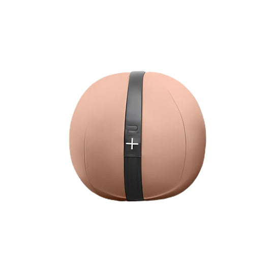 PENT x Cycling Bears moxa leather weighted ball in pink color. Crafted from luxurious natural leather. Best leather medicine ball. Ready Stock.